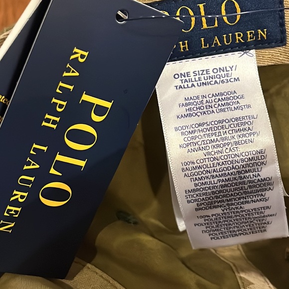 Polo Ralph Lauren Bear Sportsman camo camouflage Hat Cap Size Men’s Big and Tall - Picture 16 of 16